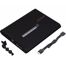 F9Q F9B OCuLink External GPU Dock, PCIe 4.0 64Gbps Aluminum Graphics Enclosure