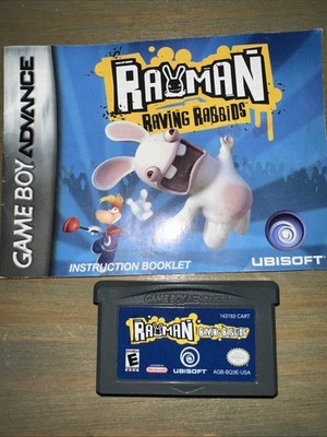 Rayman: Raving Rabbids - Nintendo GBA Cartridge (2006) Authentic Tested ...