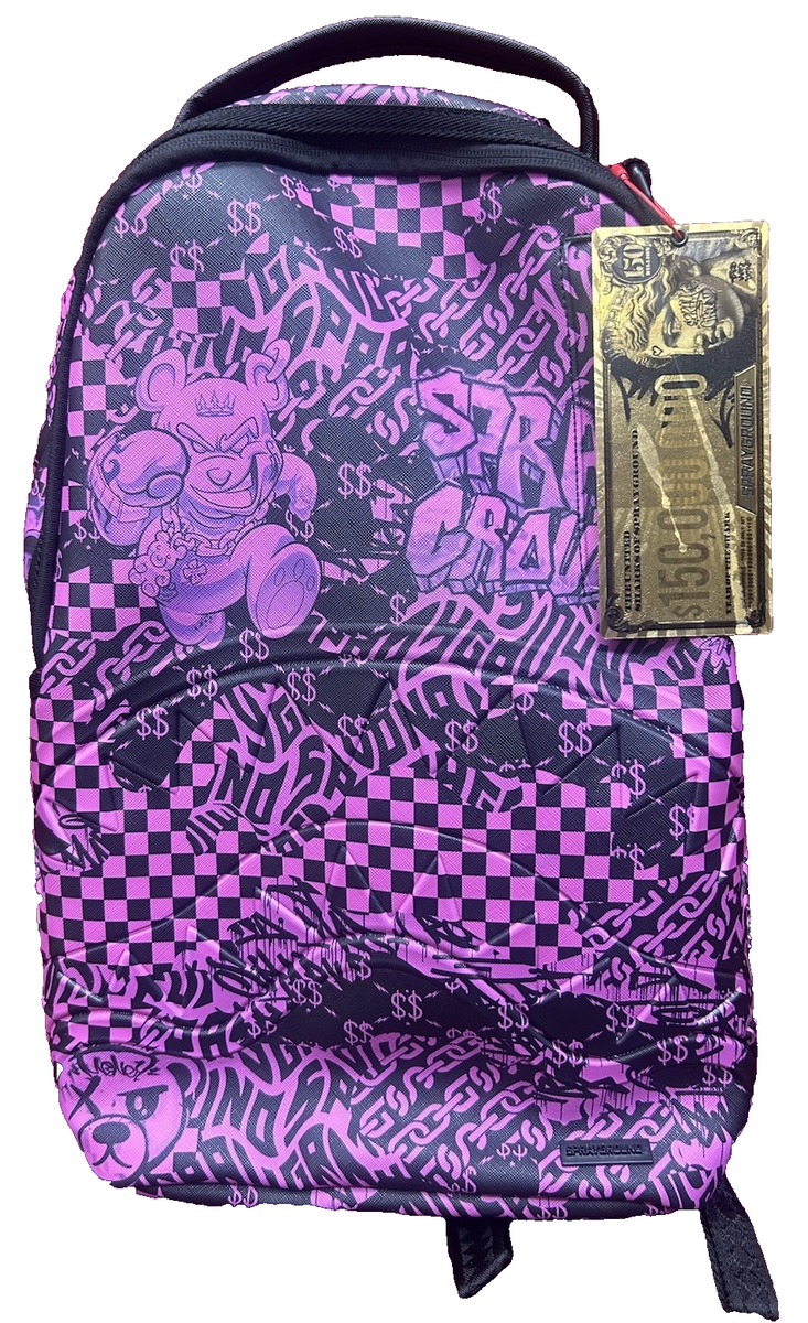 Sprayground Limited Edition Backpack Purple Organza Shark | eBay