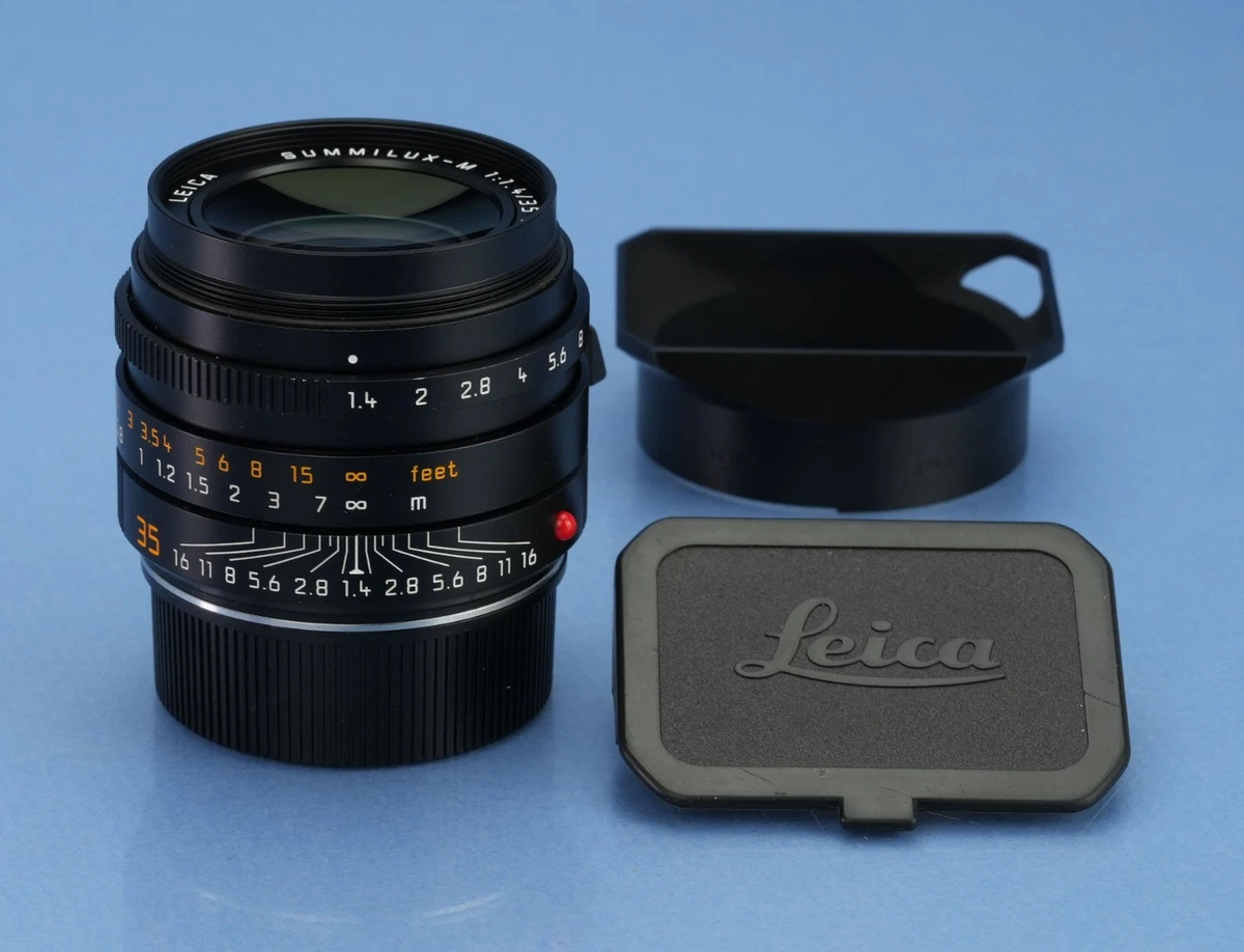 25+ Leica SUMMILUX-M 35mm Focal f/1.4 Camera Lenses for sale