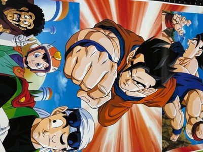 Dragon Ball 1996 Poster Calendar Japan Vintage Anime Rare Approx