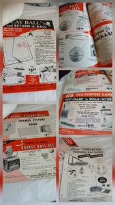 1961 LOGAN SPCIALTY MFG. CO. - 6 Pages Of Flyers SPORTING EQUIPMENT