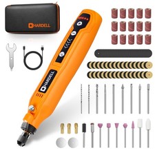 Mini Cordless Rotary Tool, 5-Speed and USB Charging Rotary Tool Kit with 69 A...