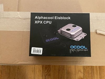 Alphacool Eisblock XPX 1U - CPU Water Block, Black Acetal Version