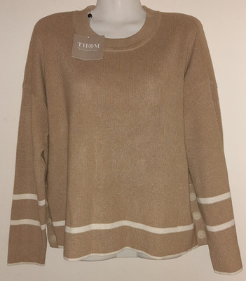 Pullover v. Thom by Thomas Rath Gr. 38 karamell