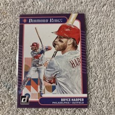 2021 Panini Donruss Optic - Diamond Kings Bryce Harper #18 Holo Prizm