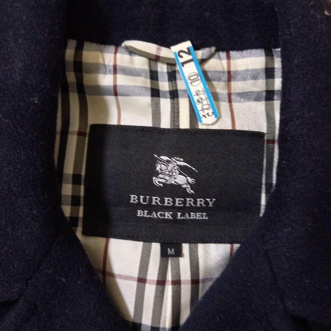 BURBERRY BLACK LABEL Navy Peacoat Size M From Japan thumbnail 11