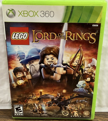 LEGO Lord of the Rings Xbox 360 game E10+ Complete CIB w manual