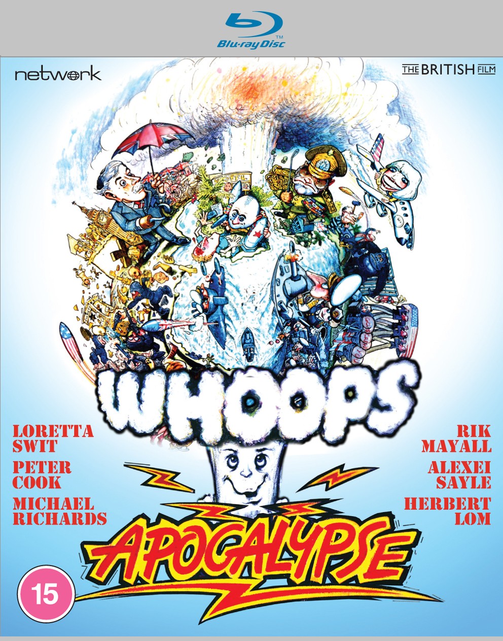 Whoops Apocalypse (Blu-ray) Loretta Swit Peter Cook Michael Richards Rik Mayall