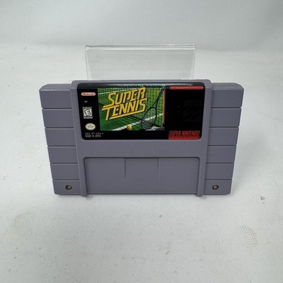 Super Tennis Super Nintendo Video Game SNES Sports Classic