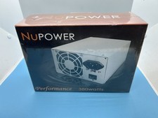 New Sealed NuPOWER RX-380K 380W ATX12V SATA Connection Computer Power Supply