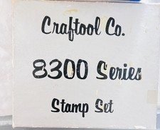Craftool Co. Vintage Pre-1963 Set 8300 Leathe...
