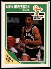 1989-90 Fleer #90 Alvin Robertson