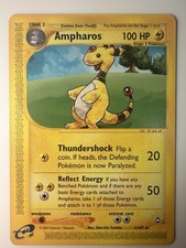 Pokemon TCG Ampharos Aquapolis Regular Card 001/147 Non-Holo