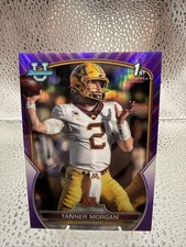 2022 Bowman University Chrome - Tanner Morgan #11 Purple Refractor /399 (RC)