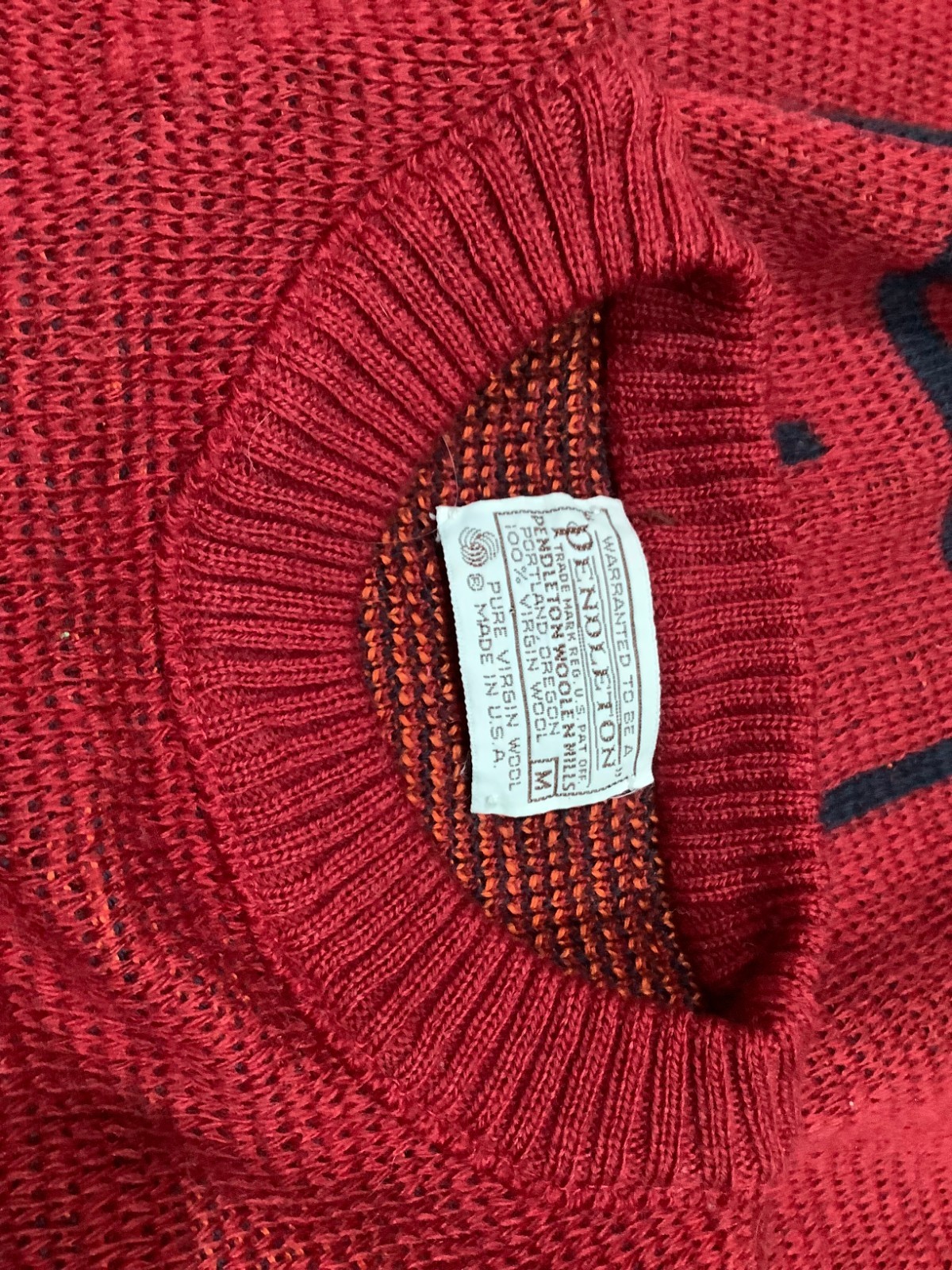 Pendleton sweater Red Chief Joseph Pattern Wool U… - image 3