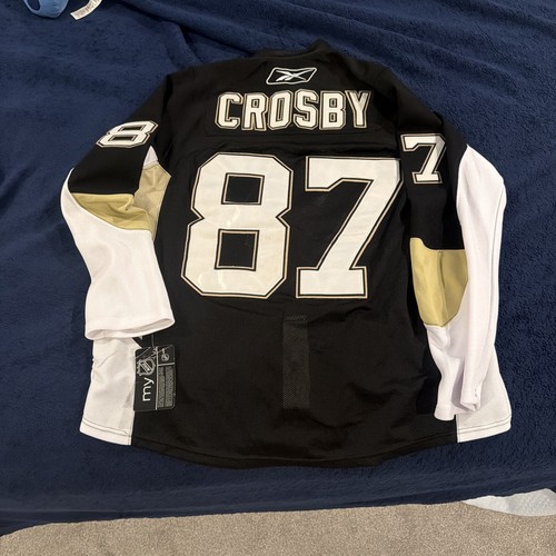 Brand New with tags. Sidney Crosby Authentic Jersey NHL Reebok CCM Size 50