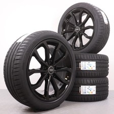 Sommerräder 18Zoll Audi A4 S4 8W B9 Original Felgen schwarz Sommerreifen 2454018