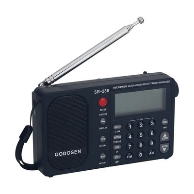 QODOSEN SR-286 FM LW MW SW Radio Multi-band Radio Receiver Shortwave Radio