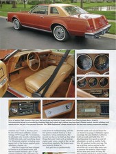 1979 Mercury Cougar Xr-7 4 Pg Article
