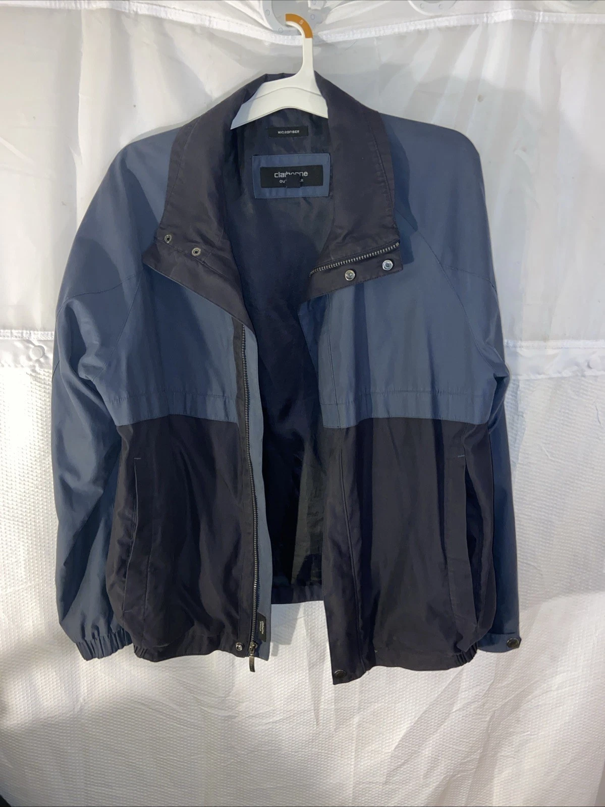 Clairborne /￼windbreaker /Outerwear /Microfiber/nylon polyester Jacket Large