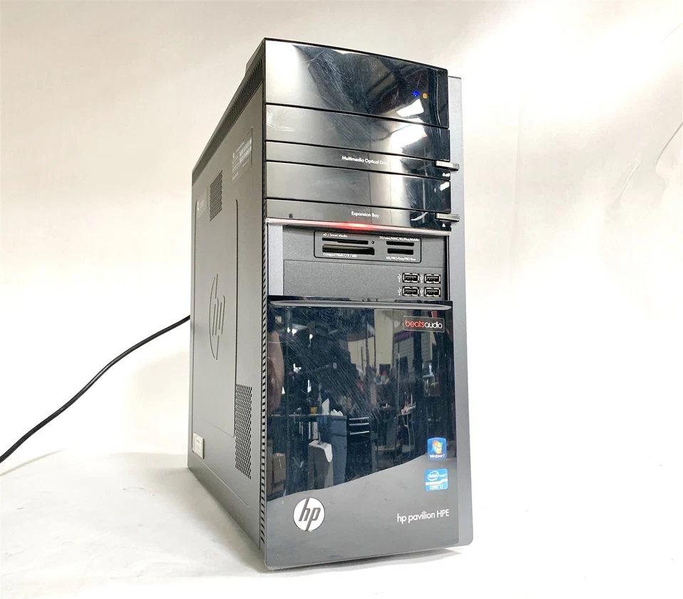 HP Pavilion HPE h8-1360t PC i7-3770 3.40GHz 16GB 500GB SSD Win10 GTX 650Ti WIFI - Image 2 of 4