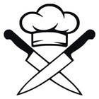 Crossed Kitchen Knives with Chef Hat Vinyl Decal – Cooking Culinary Sticker