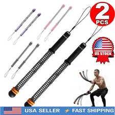 2pcs Cordless Battle Rope Multifunctional Power Training System Arm Strength USA