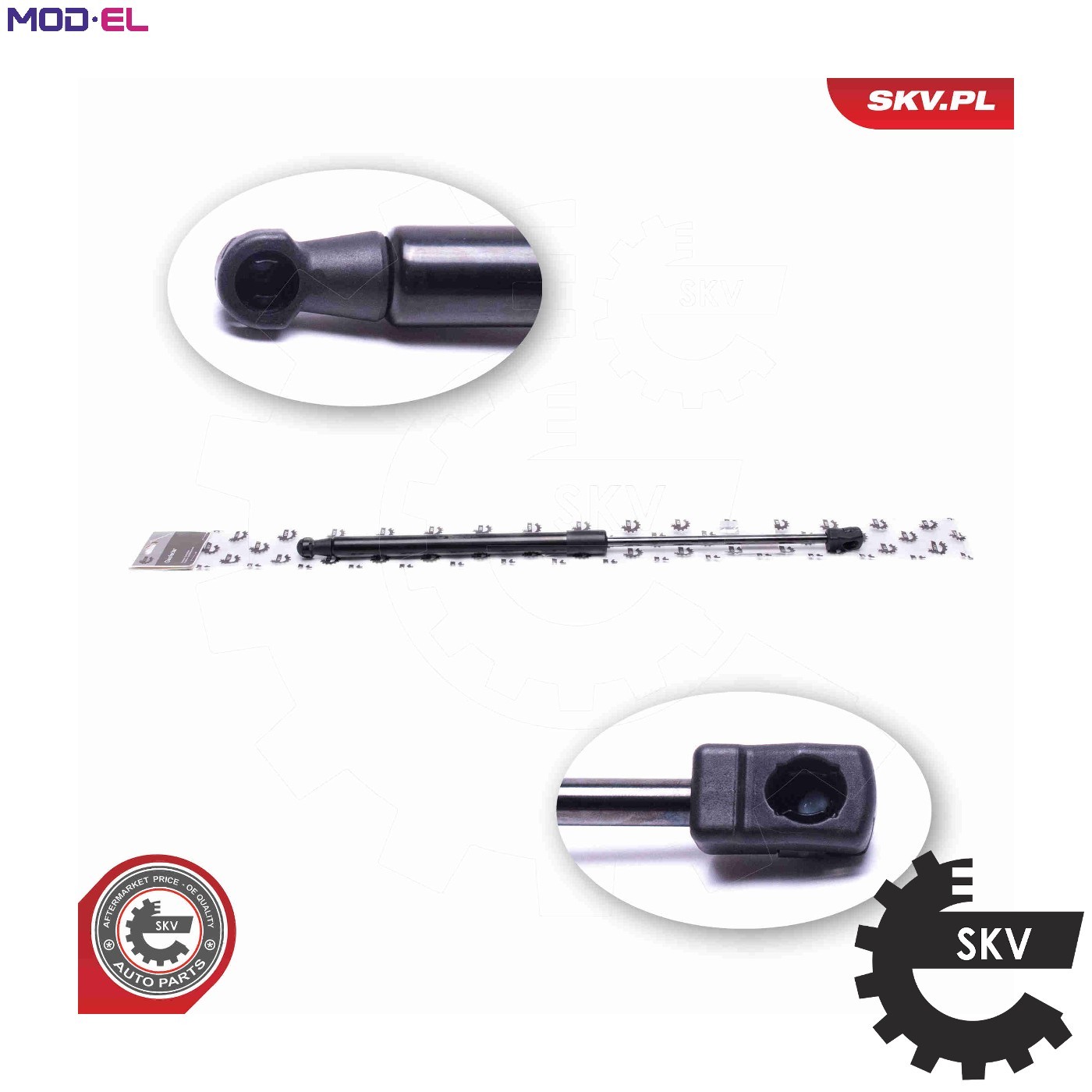 GAS SPRING BOOTCARGO AREA 52SKV801 FOR SMART M132.930/910 1.0L OM660.951 0.8L