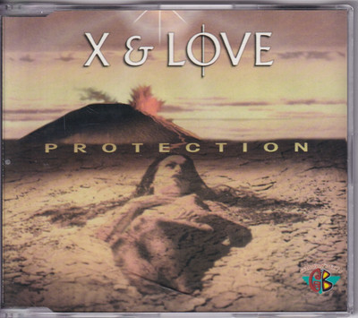 -1327- X & Love - Protection - Maxi-CD- vg++