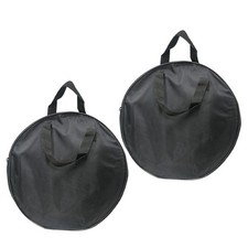 2Pcs Oxford Cloth Dumb Drum Bag 12 Inch Waterproof Drum Pad Storage Case