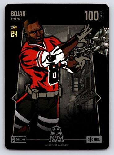 2024 Bo Jackson Battle Arena Bojax Steel S-02/100 Bo Jackson 2024 NSCC Exclusive