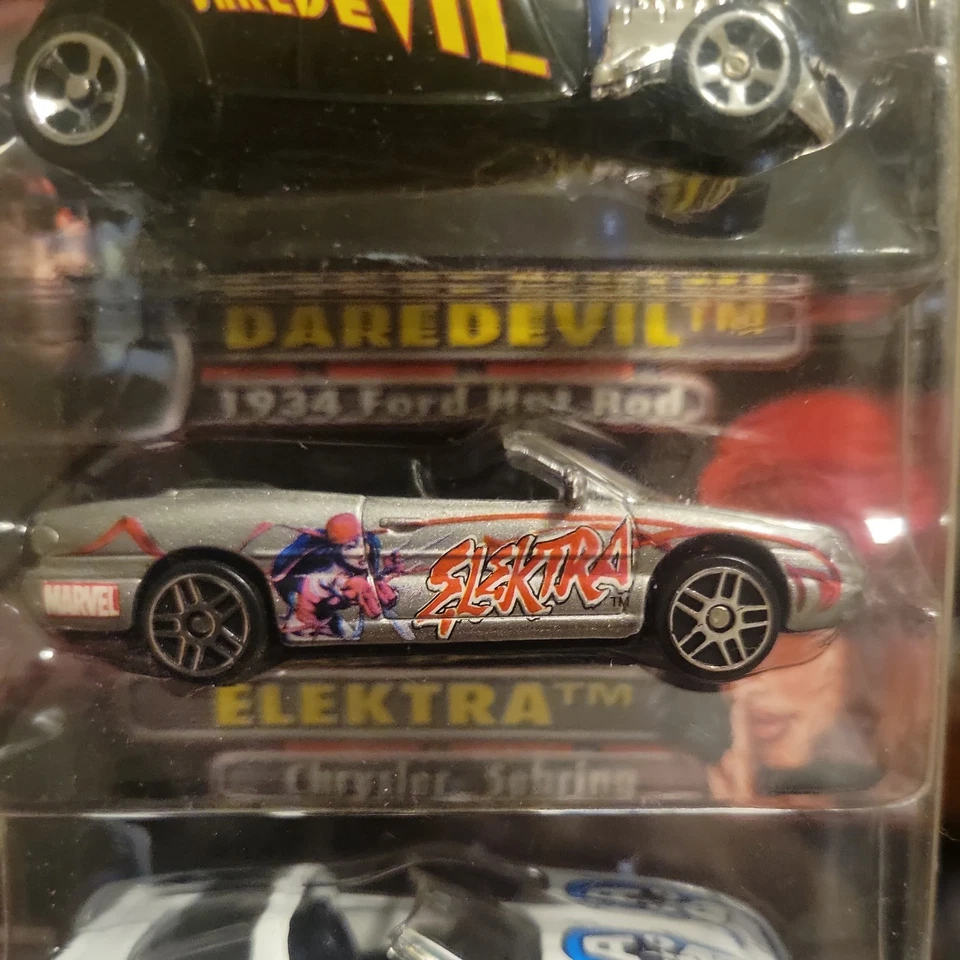 Marvel Maisto Diecast Collection #8 Daredevil Captain America Ekektra SEALED NIP - Image 2 of 4