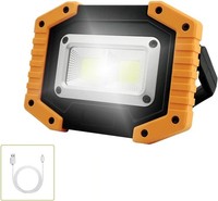 Tekstap LED Baustrahler Akku, Arbeitsleuchte Tragbar, COB 30W 1500LM LED