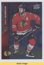 2015-16 Upper Deck Silver Foil Board Brent Seabrook #296 READ 0th7