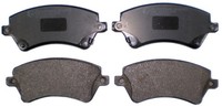 Vorderachse Denckermann B110915 Bremsbelagsatz, Scheibenbremse FüR Toyota