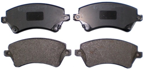 Vorderachse Denckermann B110915 Bremsbelagsatz, Scheibenbremse FüR Toyota-image