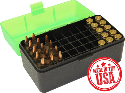 MTM 50 round Flip-Top Rifle Ammo Box 220 Swift 243 308 Win | eBay