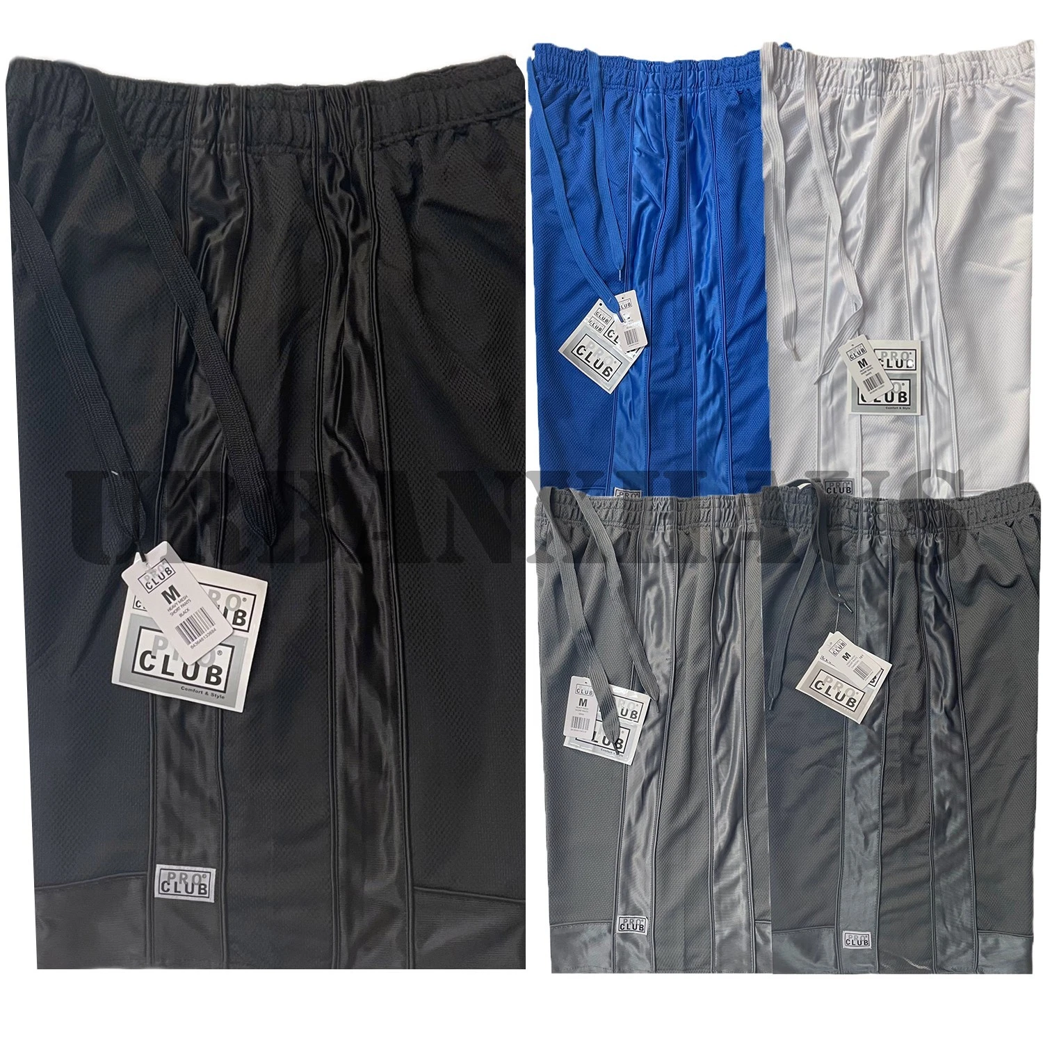 PRO CLUB MEN'S HEAVYWEIGHT MESH BASKETBALL SHORTS (S-5XL)