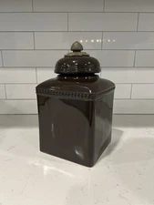 Gracious Goods Ceramic Canister Cookie Jar