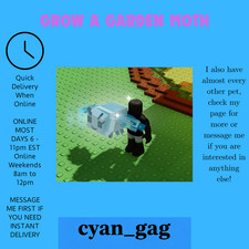 [ ཐིཋྀ ] Grow a Garden Moth (CHEAP + QUICK DELIVERY) [ ཐིཋྀ ]