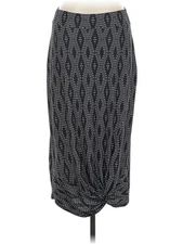 Viereck Women Gray Casual Skirt M