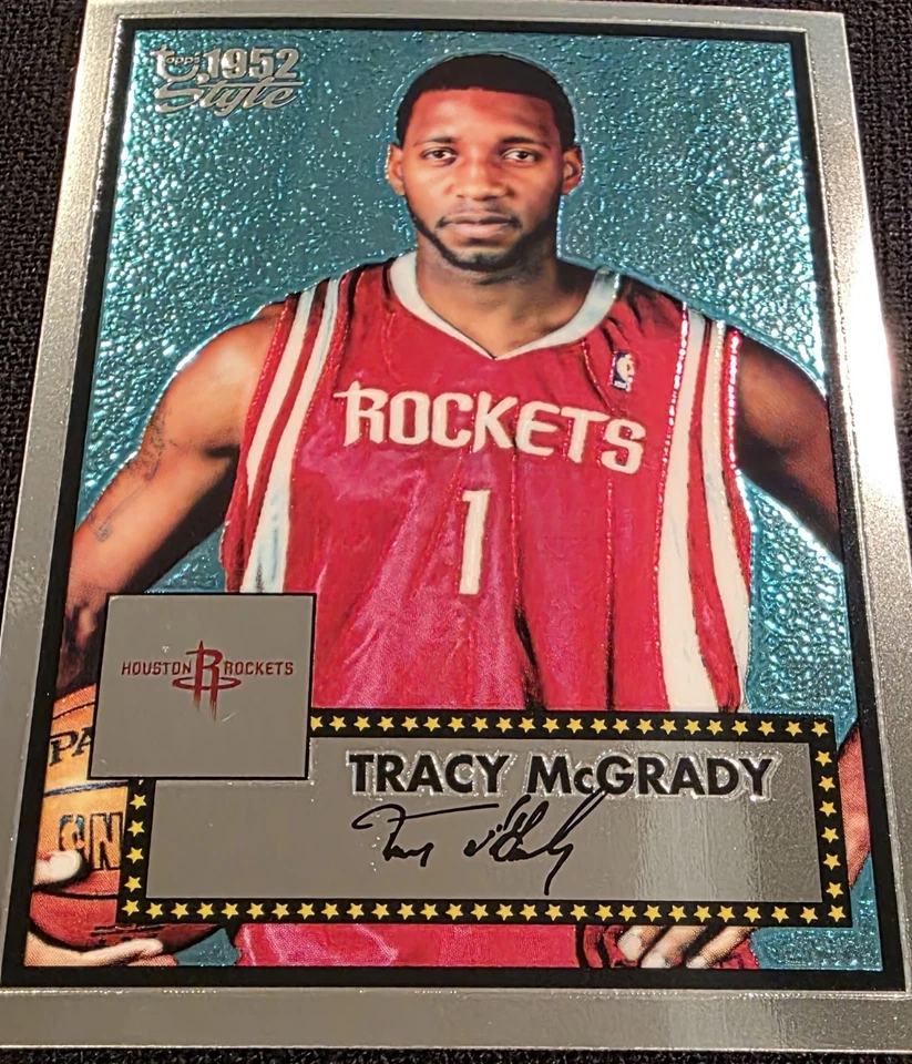 2005-06 Topps 1952 Style Tracy McGrady #113 Chrome /499 - Image 3 of 4