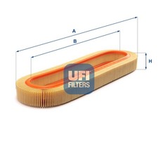 UFI Luftfilter 30.974.00 Filtereinsatz für S124 W201 W124 C124 190 124 MERCEDES UFI Luftfilter 30.974.00 Filtereinsatz für S124 W201 W124 C124 190 124 MERCEDES