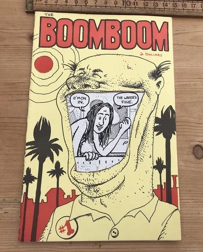 Rare Vintage David Lasky Boom Boom Comic No.1 1993 Ltd Print Run Vintage Comic