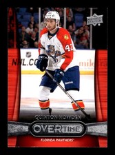600. 2013-14 upper deck overtime #37 Quinton Howden . READ .PWE . (A)