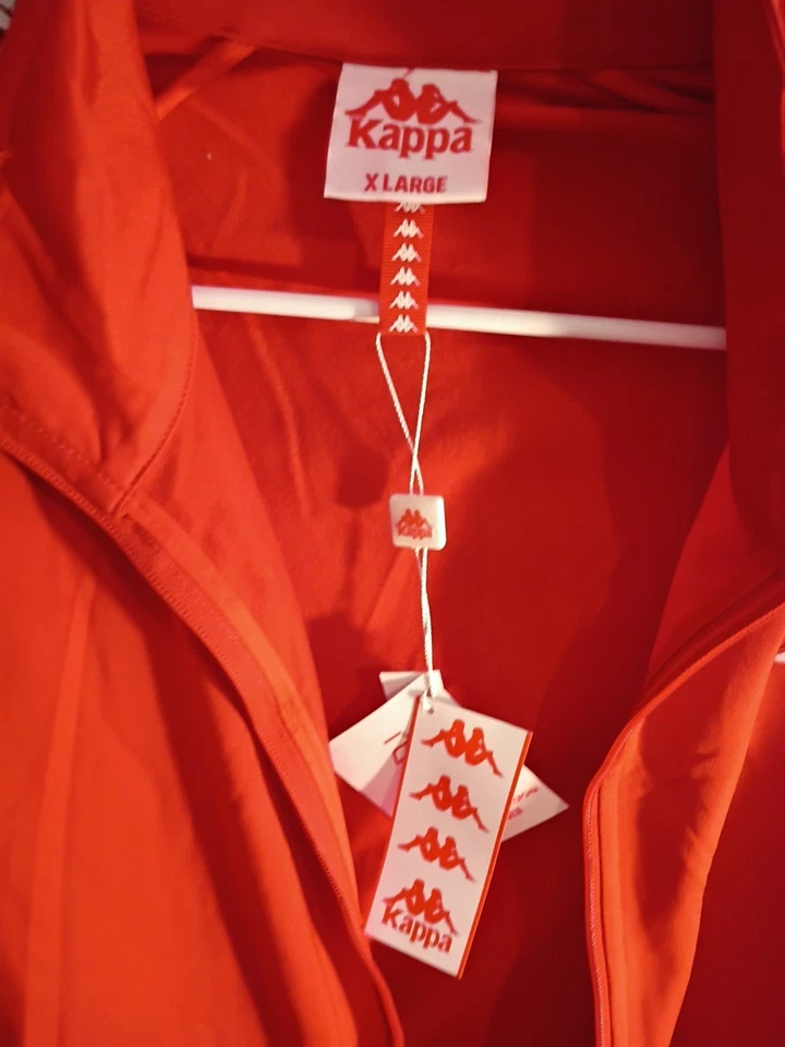 Chaqueta Kappa Nueva Auténtica de Sicilia con Cremallera Foto 3 de 4