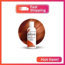 Adore Semi Permanent Hair Color 039 Orange Blaze  Vegan  Cruelty-Free Orange