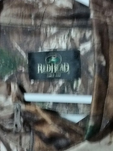 VTG REDHEAD MOSSY OAK BREAK UP INFINITY CAMO LIGHT WEIGHT FLEECE JACKET Sz 3XL - Picture 3 of 6