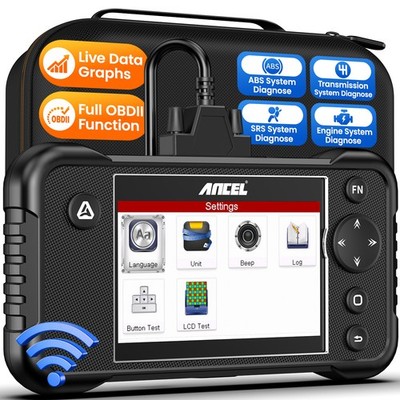 ANCEL FX3000 Elite OBD2 Scanner Diagnostic Tool ABS Airbag Engine Code Reader